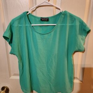 Papermoon Teal Short Sleeve Tee